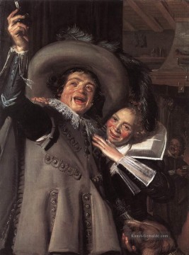  porträt - Jonker Ramp und sein Schatz Porträt Niederlande Goldenes Zeitalter Frans Hals